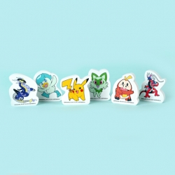 POKEMON Collection Eraser, Set of 30