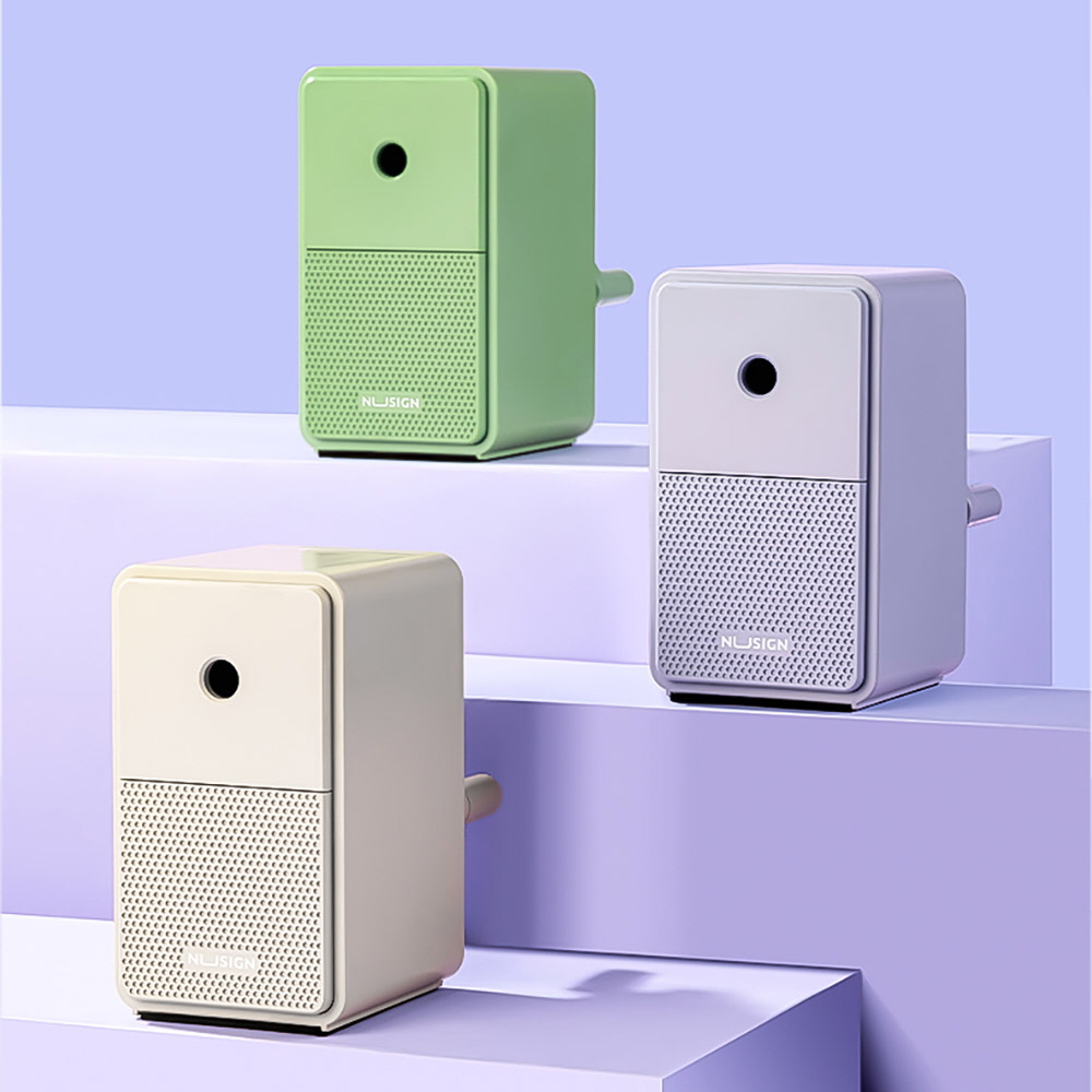 Nusign Pastel Pencil Sharpener, 5 Pencil Nib Options 