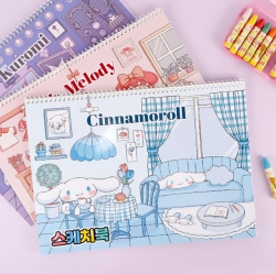 Sanrio Characters Sketch Book - Cinnamoroll
