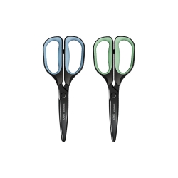 Round Black Blade Scissors