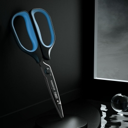 Round Black Blade Scissors