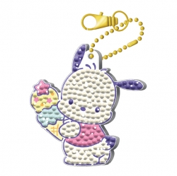 Pochacco Icecream Jewel Crossing Keyring Kit
