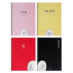 Spring Note Charm of Clusters, Set of 5pcs