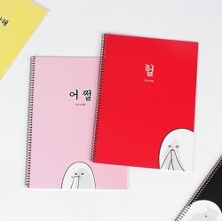 Spring Note Charm of Clusters, Set of 5pcs