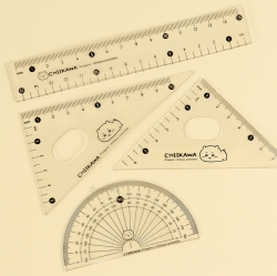 Chiikawa Ruler & Protractor Set (30pcs 1set)