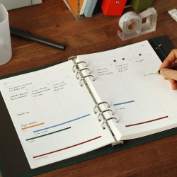 a.ttitude 6-Ring Weekly Planner A5