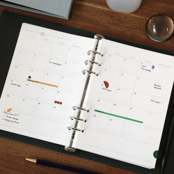 a.ttitude 6-Ring Weekly Planner A5