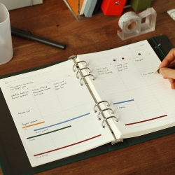 a.ttitude 6-Ring Binder A5 & Planner SET