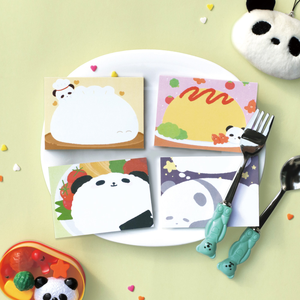 Yummy Panda Sticky Memo Pad 