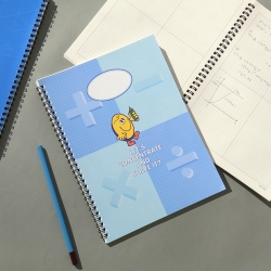 BKIDS Smile 4-Split gird Math note