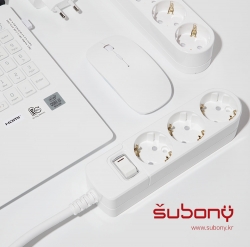 Integrated Switch Multi-Tab 3 Outlet 3M