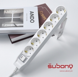 Integrated Switch Multi-Tab 6 Outlet 1.5M