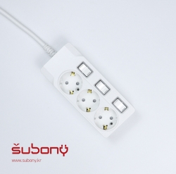 Individual Switch Multi-Tab 3 Outlet 3M