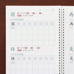 Chinese characters workbook 5 Grade