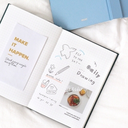 Prism 280 grid hardcover note