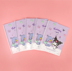 Kuromi Spiral Notebook 5pcs