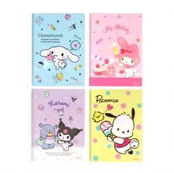 Kuromi Spiral Notebook 5pcs