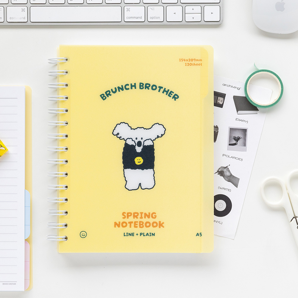 Brunch Brother PP 인덱스 노트 A5