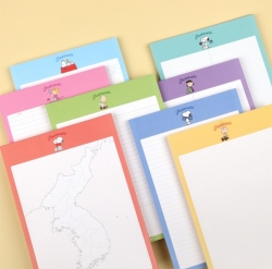 Snoopy B5 Memo Pad