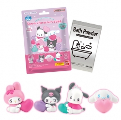 Sanrio characters pit-a-pat Bath powder Figure_Random