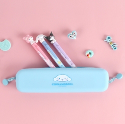 Sanrio characters Silicone pencil case_ Cinnamoroll 