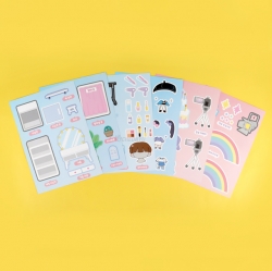 Chop-Chop Making Paper Design,Random