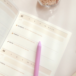 Mind Record Notebook Bagic 100days