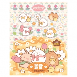 Molang Seal Sticker Book