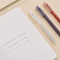 LOBDA_3colors Ballpoint Pen Set (BK,BL,RD)_0.7mm 