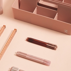 LOBDA_3colors Ballpoint Pen Set (BK,BL,RD)_0.7mm 