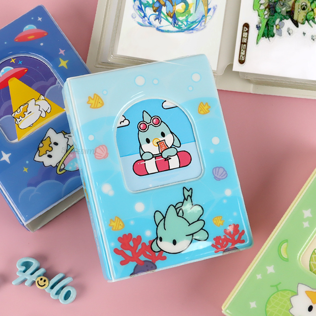 Dragon Village Sticker Card Collect Book, Random