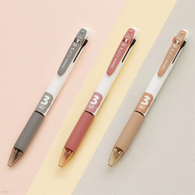 Flip3 3-in-1 Ballpoint Pens 0.38mm (Set of 12)