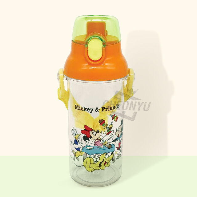 Mickey and Friends One touch Clear Bottle 480ml