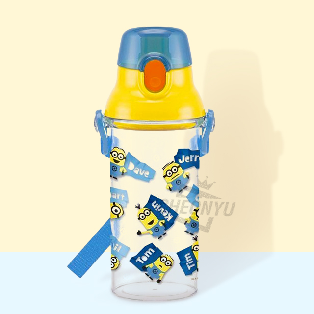 Minions3 One touch Clear Bottle 480ml