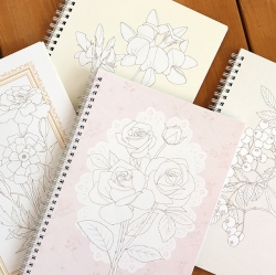Birth Flower Coloring Book