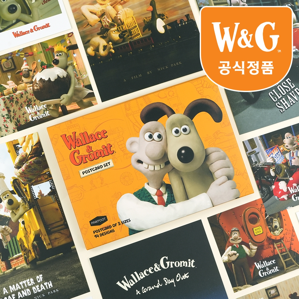 Wallace & Gromit Postcard Set