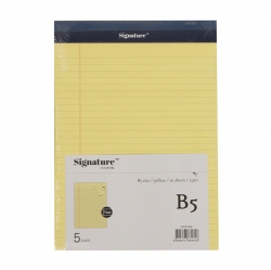 Signature Pad B5 50 Sheet (Set of 5ea)