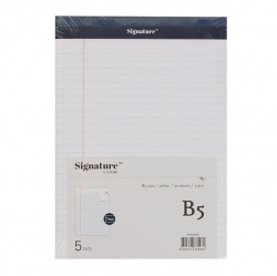 Signature Pad B5 50 Sheet (Set of 5ea)