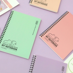 TEDDYBEAR A5 Grid Spring Note