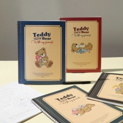 TEDDYBEAR A4 Point Spring Note