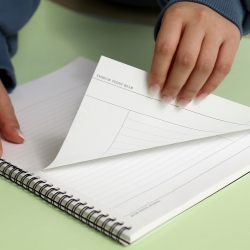 TEDDYBEAR A4 Point Spring Note