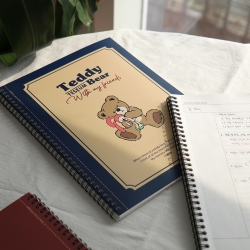 TEDDYBEAR A4 Point Spring Note