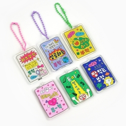 Random Amulet Acrylic Keyring, Set of 60
