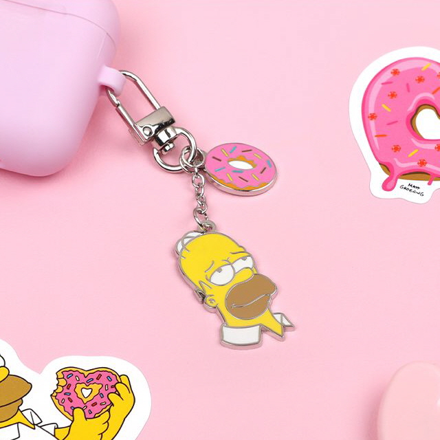 Simpson Metal Keyring