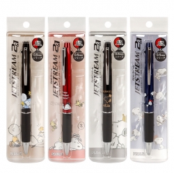 Snoopy JET STREAM Multi 2&1 Ballpoint Pen & Mechanical Pencil 0.5mm