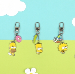 Simpson Metal Keyring