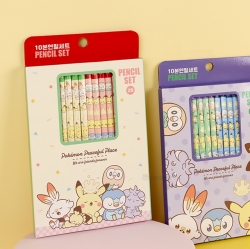 POKEMON Pencil 10pcs Set