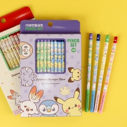 POKEMON Pencil 10pcs Set