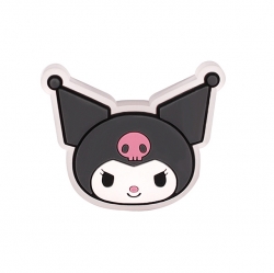 Kuromi Rubber LED Shoes Cham