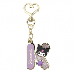Kuromi Initial keyring